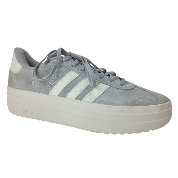 Amputee  Adidas Women's Gray Suede Platform Sneaker Single Right Shoe Only Sz.10 - Picture 1 of 6